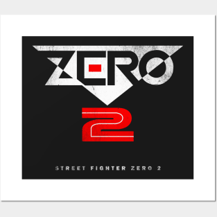 [STREET FIGHTER] ZERO 2 (WHITE) Posters and Art